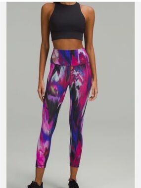 lululemon athletica size 6 wunder train high rise 25 in